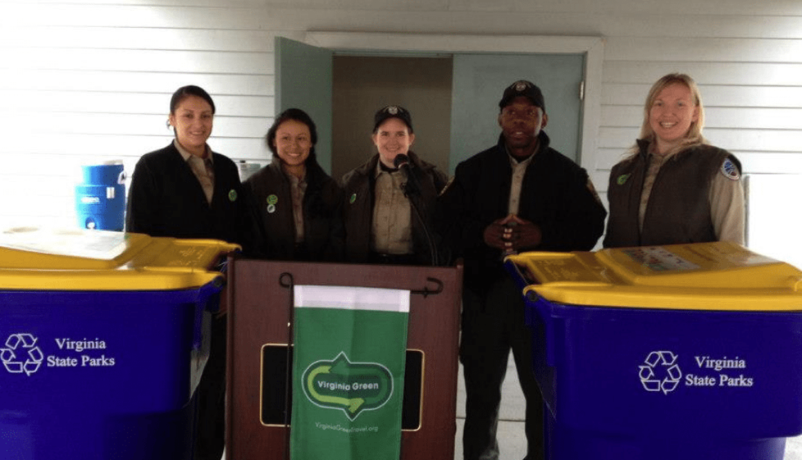 Recycling at Virginia Parks