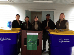 Recycling at Virginia Parks