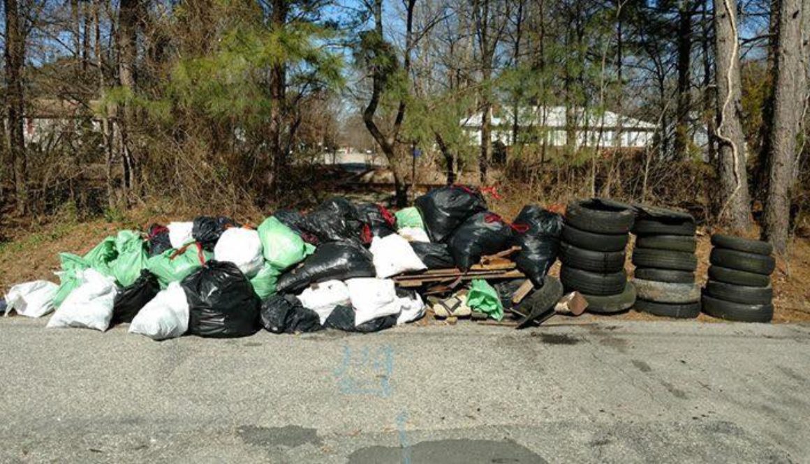Keep-Hopewell-Beautiful-Removes-1500lbs-of-Trash-from-Neighborhood-Woods