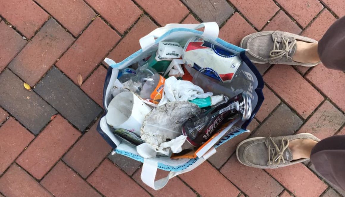 Plogging in Smithfield