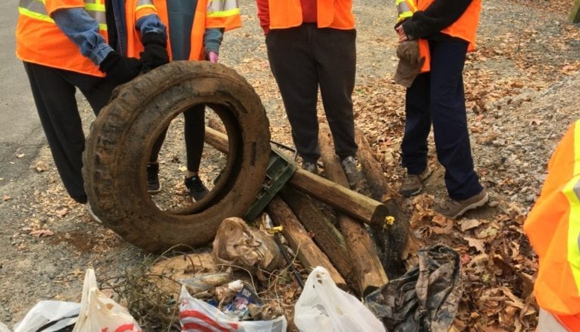 Tire-d of removing trash from our roads & stream