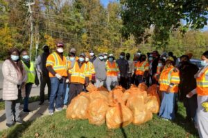 The Church of Pentecost Social Services (PENTSOS) Cleans Telegraph Road (611) - Area 6