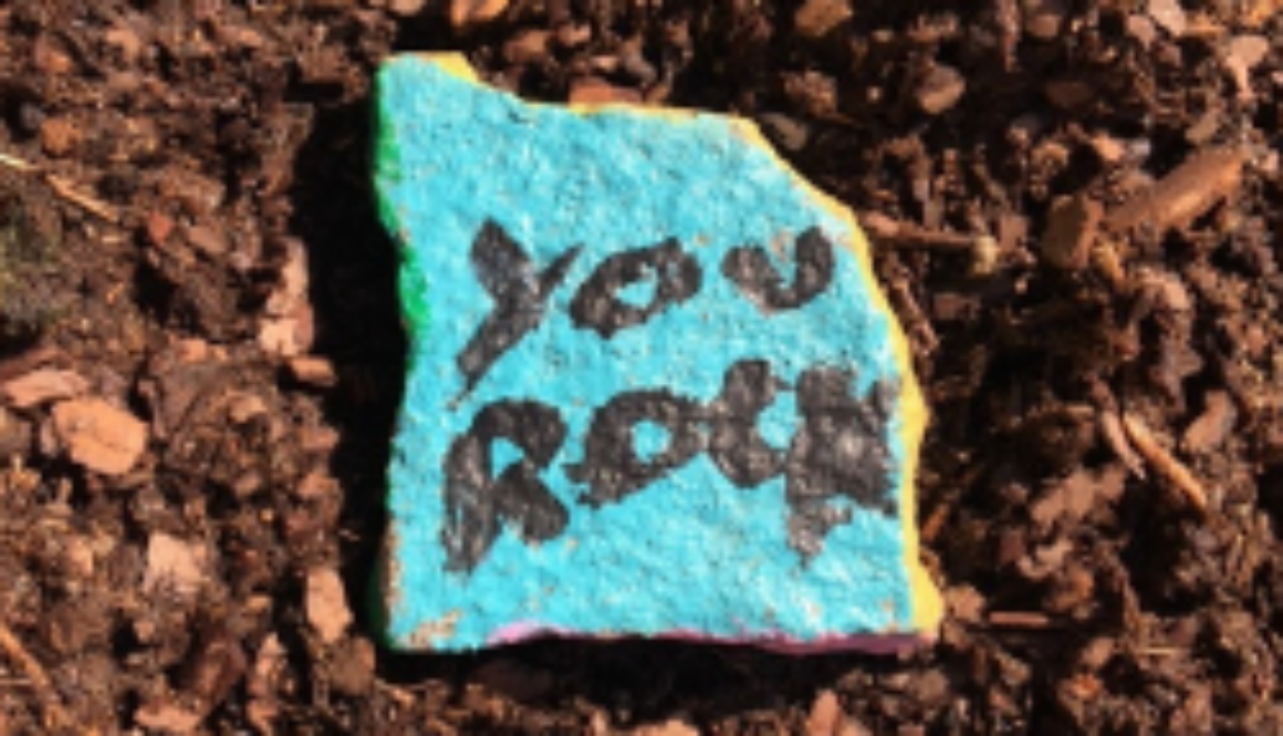 Painted rock, You Rock