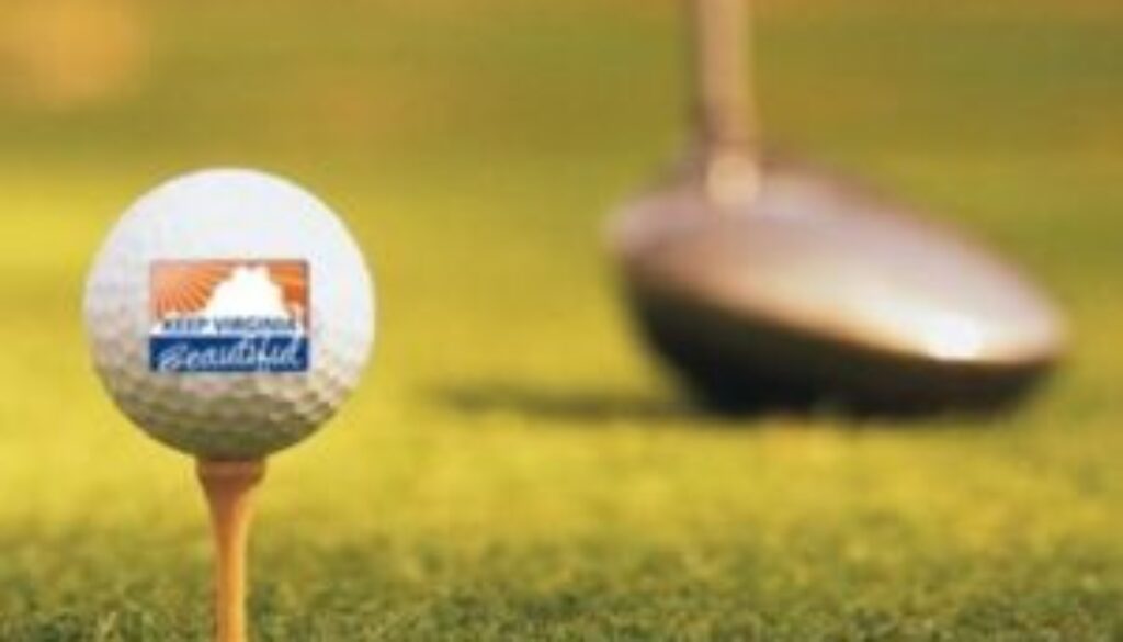KVB Golf Logo with Green
