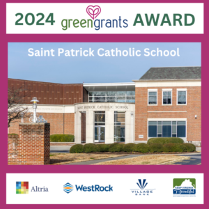 Photo of brick school, Saint Patrick Catholic School in Norfolk, VA