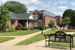 Photo of brick buildings on campus of Ferrum College