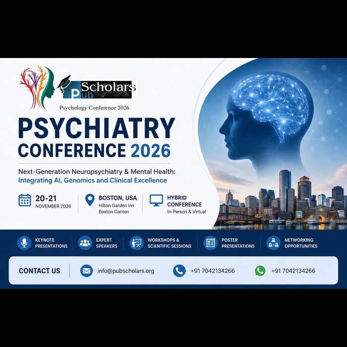 International psychiatry conference 2026 usa - Hybrid
